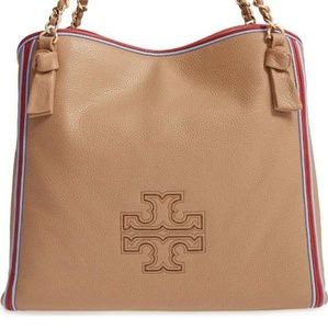 Tory Burch Harper Stripe tote